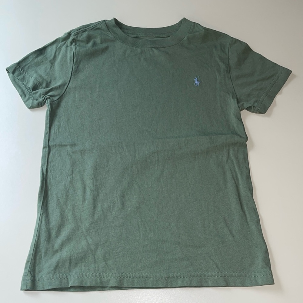 Polo Ralph Lauren Cotton Jersey Crewneck Tee in Green